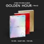 ateez - golden hour : part.2 11th mini album photobook random
