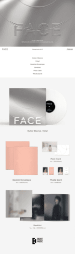 jimin - face 1st solo album lp - Image 2