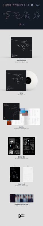 bts - love yourself 轉 tear 3rd full album lp - Image 2