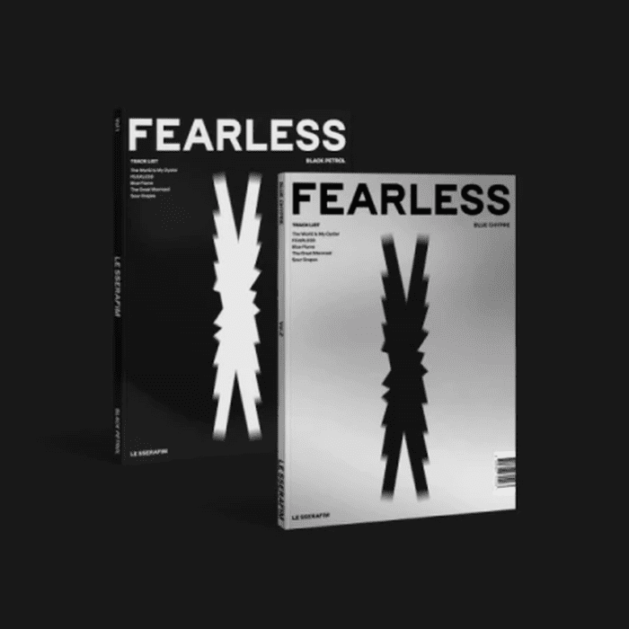 le sserafim - [fearless] 1st mini album 2 version set - Image 1