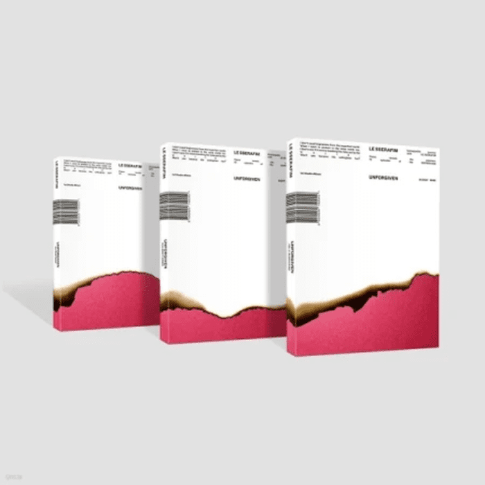 le sserafim - [unforgiven] 1st studio album 3 version set - Image 1
