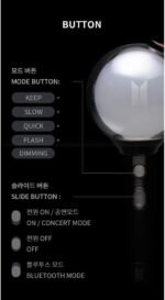 bts] map of the soul limited edition army bomb official lightstick - Image 5